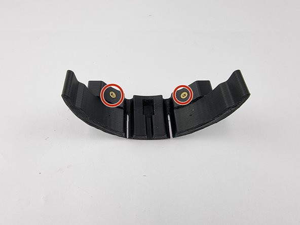 Find the Hull Supports and install the threaded inserts