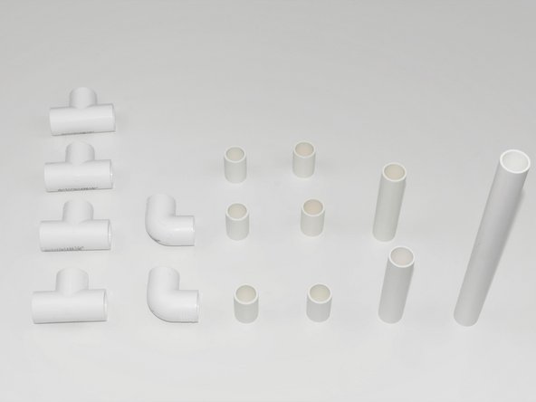 Next, we will assemble the top rail.