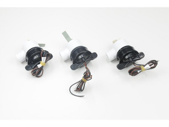 Repeat for the remaining two motors.