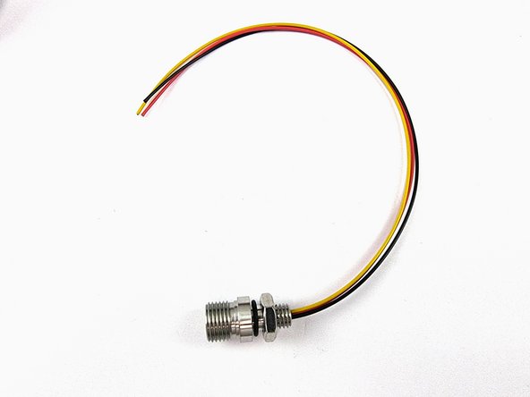 Locate and unpack the 3 pin bulkhead connector