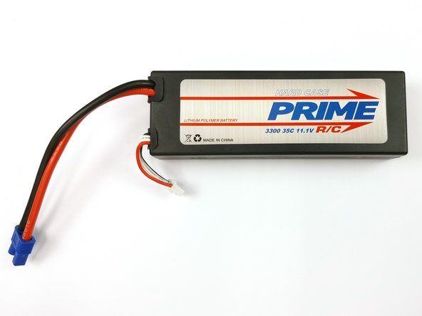 1 x Prime RC 3300mAh 3S 11.1v LiPo Battery is required for the PPM assembly.