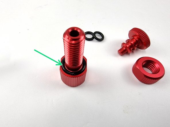 Install the O-ring onto the penetrator