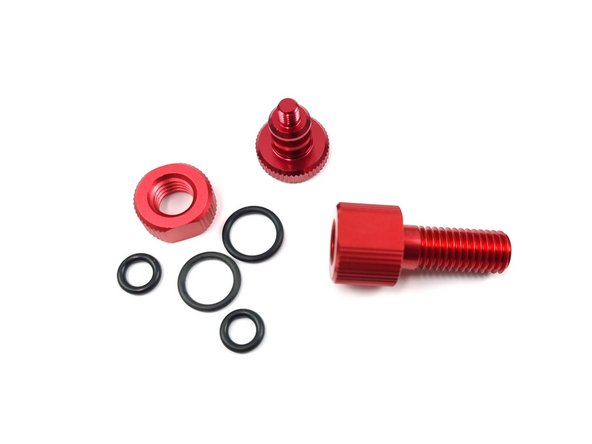 Locate a vent and plug and remove it from its plastic bag