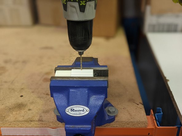 To do this, first pre-drill a small hole (smaller than the diameter of the screw).