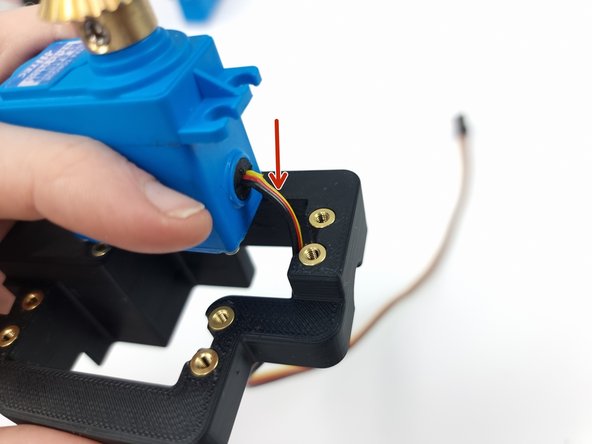 Before Installing the servo's ensure you have waterproofed them using this guide - Waterproof your Servo