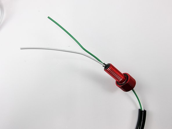 Grab the 6mm penetrator that has been potted to the 4 pin cable.