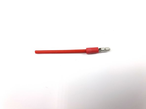 Insert wire into a make bullet connector