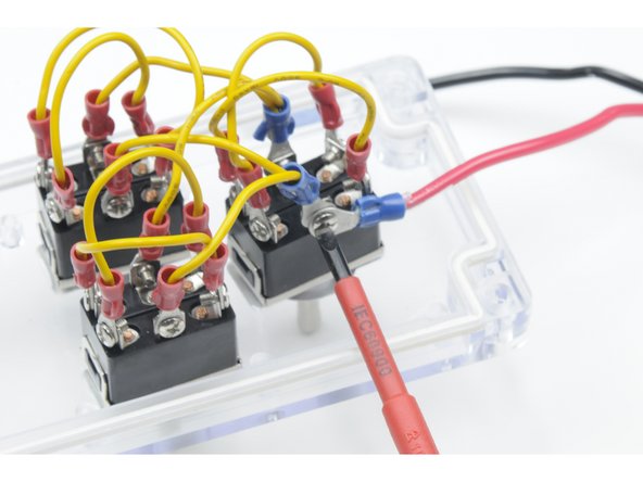 This post should already have a jumper wire attached.