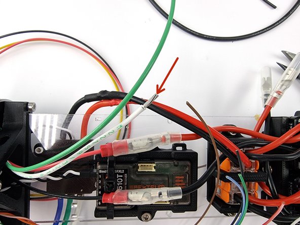 Next is the wiring for the second dynamite ESC