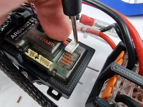 We can now check the continuity across each wire with a multimeter to ensure the soldered joints have made a good connection.