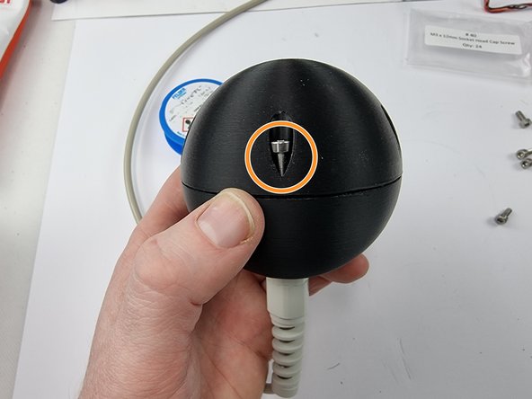 To seal the buoy to make it waterproof you could manufacture a gasket or use silicone to seal the 2 halves together. This allows you to separate the halves if needed.