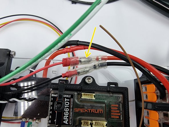 Now insert the connector into female bullet connector from the dynamite ESC