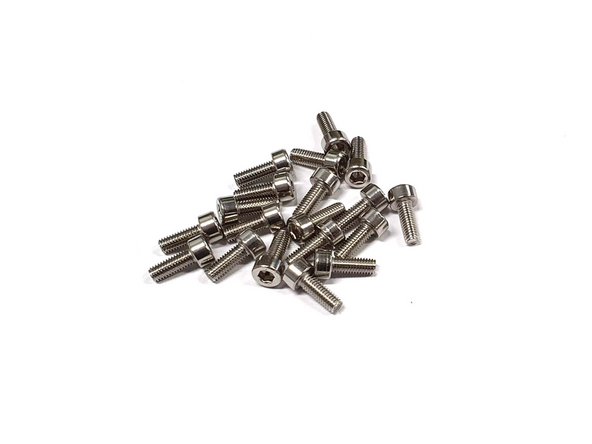 5 x M3 x 12mm Hex Socket Cap Screw's are required for the PPM Assembly