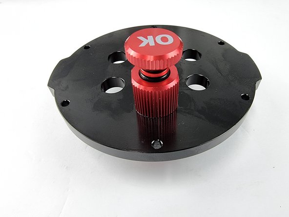 Insert the plug into the penetrator.