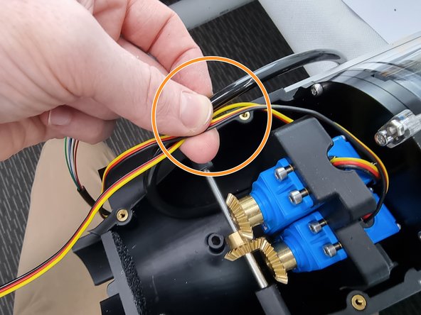 Hold the wires together in the position you want them to find the length to cut them at.