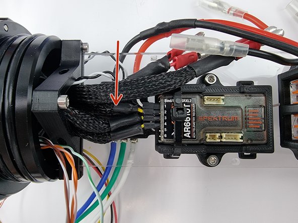 You can sleeve the cable to neaten it up if you like but not required