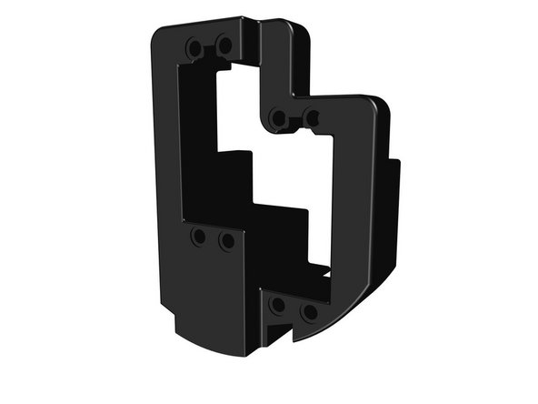 This part made separate to the Aft Cap - Bottom to make it easier to install the servos into.