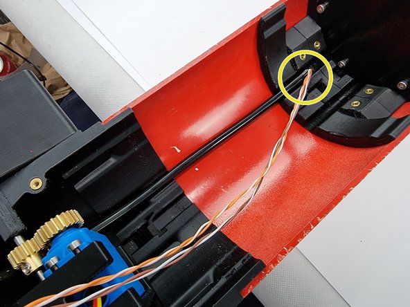 Now to wire the 4 core wire from the satellite receiver to the remaining 4 wires from the 8 pin connector.