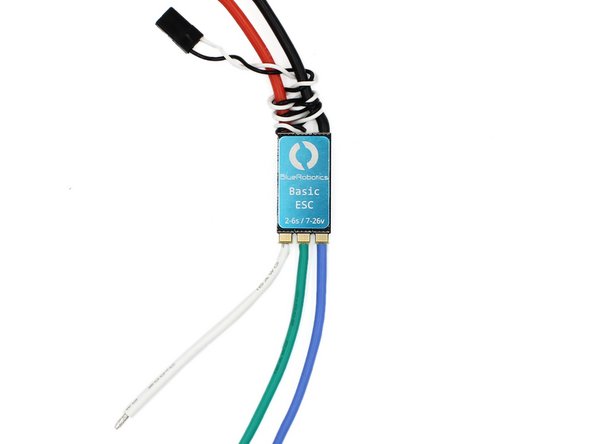 1 x Blue Robotics ESC is required for the PPM Assembly