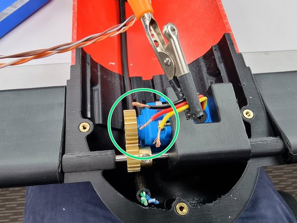 Once the wires have been trimmed strip the insulation from the end of the wires.