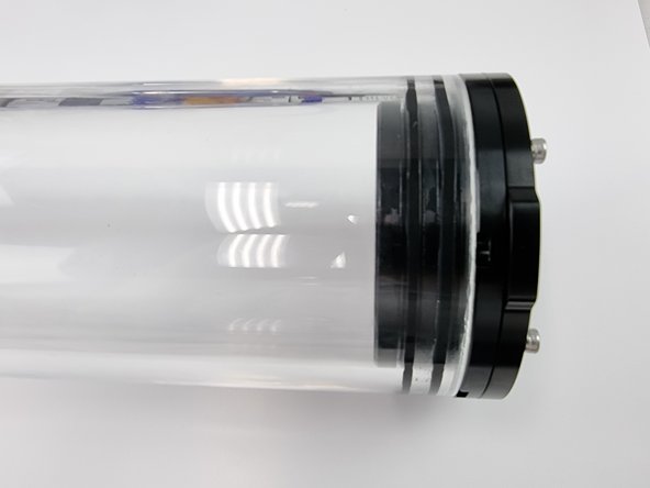 Carefully push it all the way in ensuring that the o-rings don't get caught as you insert it.