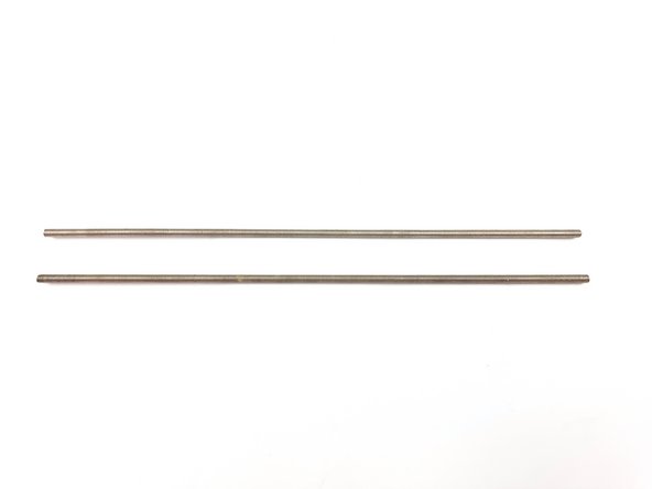 We use M3 threaded rod as the braces