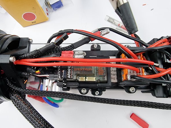 This is how it should currently look. You will have the 2 red wires running to the power switch