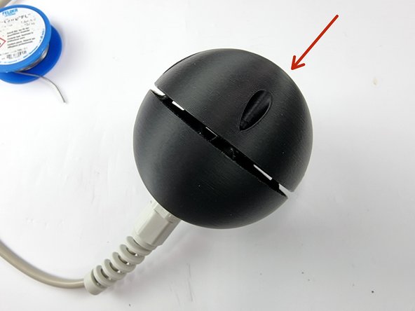 Place the top of the buoy on aligning the holes with the threaded inserts in the bottom of the buoy.