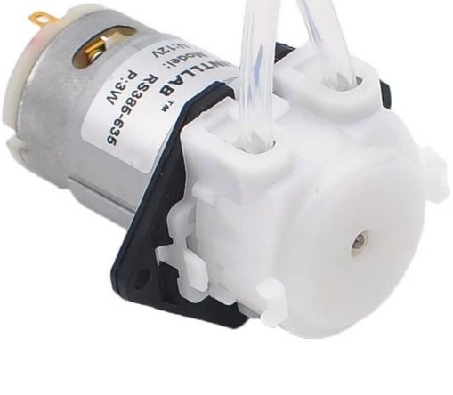 1 x Peristaltic Pump is required for each of the Ballast Tank Assemblies