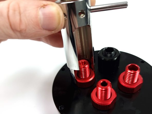 To get a good tight fit use a spanner on the head of the penetrator while tightening with the penetrator wrench on the nut