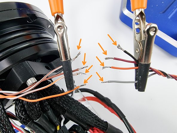 Tin the end of each wire before soldering them together