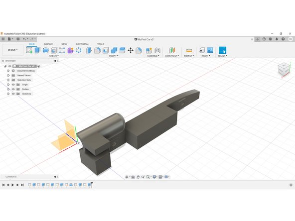 Select the Two Sides option, which allows us to modify the original shape from both ‘ends’.