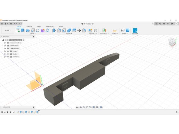 Ensure the Extrude type is 'Join', and that the rectangles are 'joining' to the body, not 'cutting'.