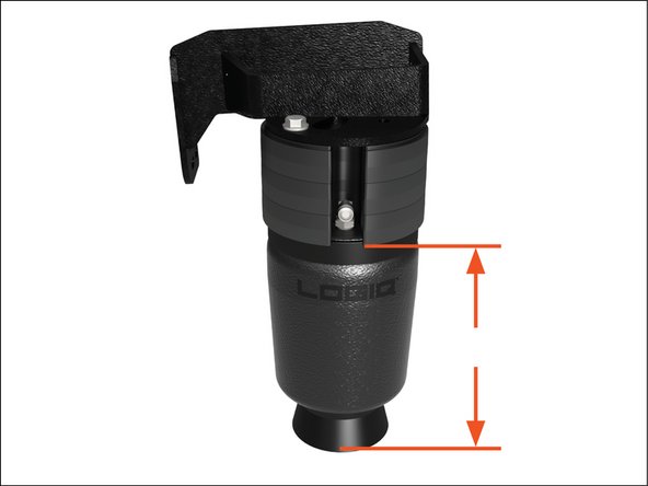 Verify the installed height of your air springs is 9&quot; +/- 1&quot; with no load in the truck and 10 psi in the air springs.