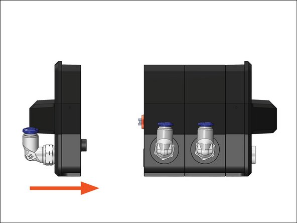 Carefully press the new ECU module onto the AirIQ module, ensuring the connectors line up.