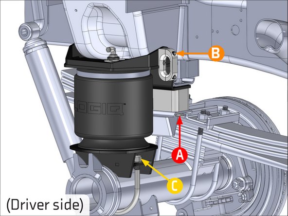 A: Torque Upper bracket first. Torque the M10 bolts to 40 FT. LB. using a 17mm socket.