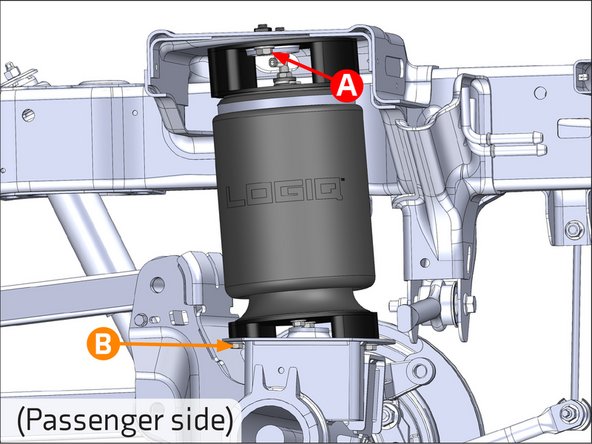 Torque the lower bracket hardware to 20 FT. LB.