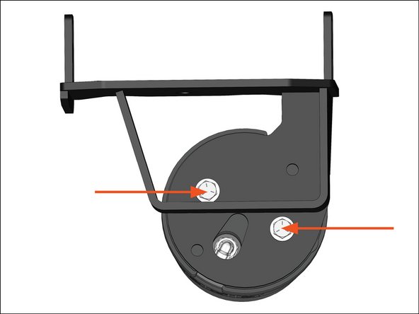 Torque the 3/8&quot; hardware to 15 FT. LB.