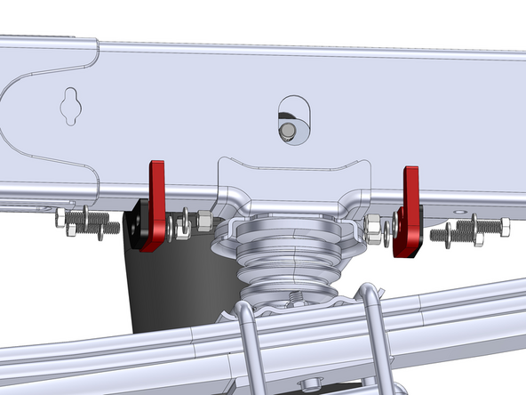 TIP: Get the 1/2&quot; bolt hand tightened as much as you can before using a wrench. Ratcheting closed end wrench recommended for easy tightening.