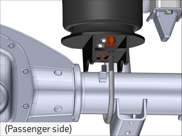 Be sure to use a wrench and not a socket to snug the U-bolt nuts.