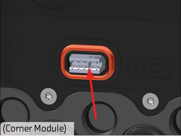 Ensure the notches in the connectors are properly lined up as you press the modules together.