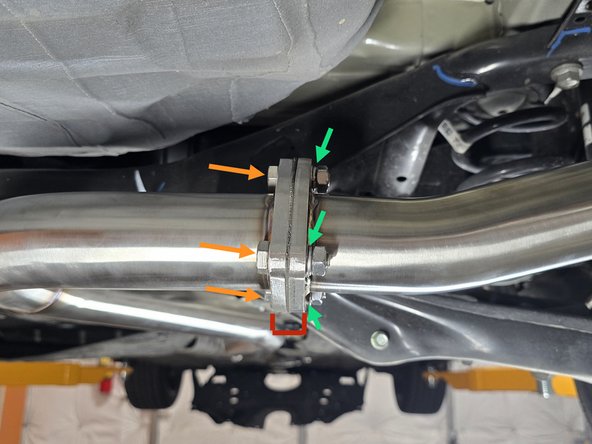 Perfect alignment of the flanges is critical. Even 1mm of misalignment can cause a big fitment issue at the rear of the car