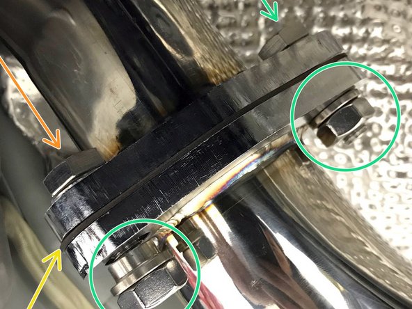 Perfect alignment of the flanges is critical. Even 1mm of misalignment can cause a big fitment issue at the rear of the car