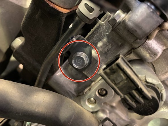 Note: This step follows the same hardline/ silicone hose bundle. Moving from the lower point of the bundle to the connection to the hardline