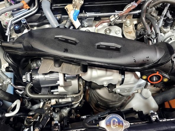 Place TIP back in car as shown. You'll secure it later