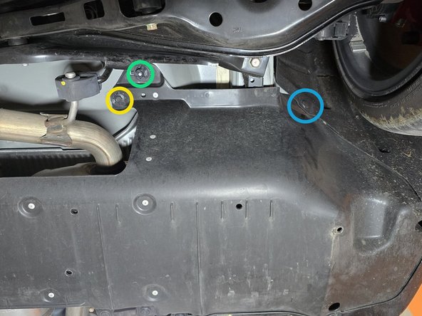 Repeat this on the other side of the exhaust