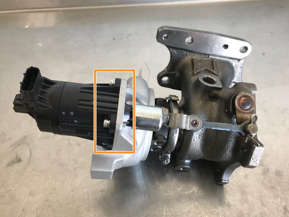 Install the cotter pin