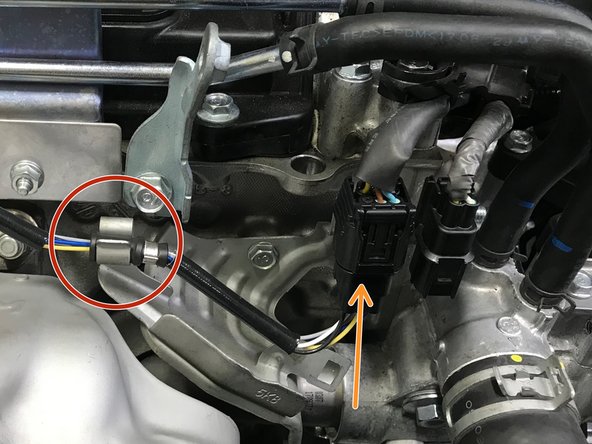 Install the primary wire into the metal clip