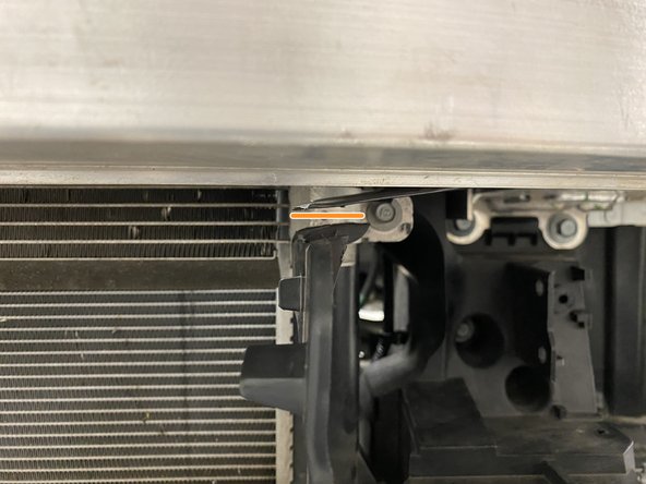 OEM Shroud shown with cut already