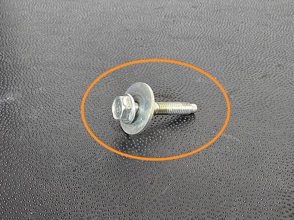 For the ECU relocation you will need one of the 40mm bolts from the OE airbox shown circled in orange